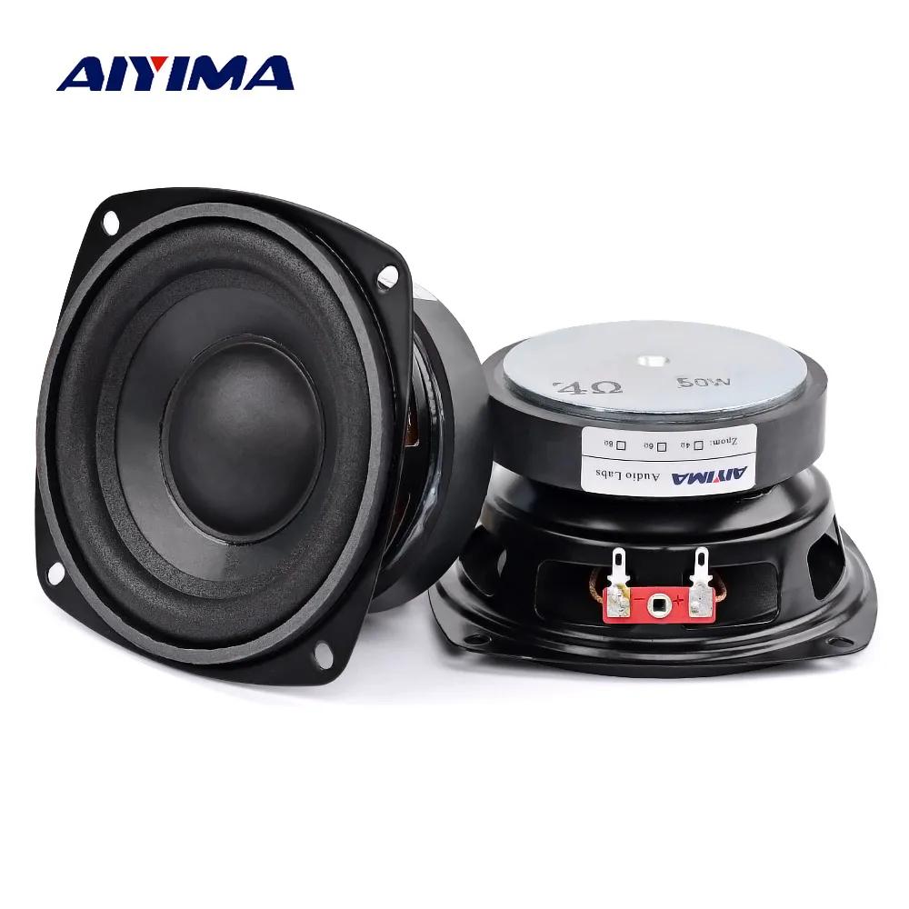 AIYIMA-4 ġ 50W    Ŀ, ޴ ̴ ׷ 4  8  Ŀ  Ǯ  ڵ   Ŀ, 2 